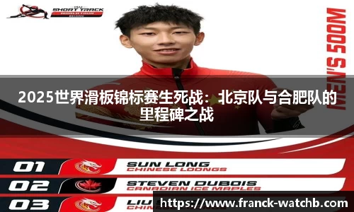 2025世界滑板锦标赛生死战：北京队与合肥队的里程碑之战
